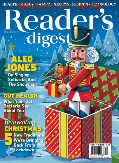 [英国版]Reader’s Digest 读者文摘PDF电子杂志 2021年12月刊